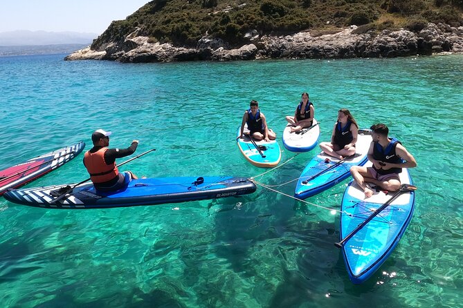 Stand -Up Paddleboard and Multi-Surprise Elements Tour in Crete - Marathi Beach start: equipment, safety, and first successful strokes