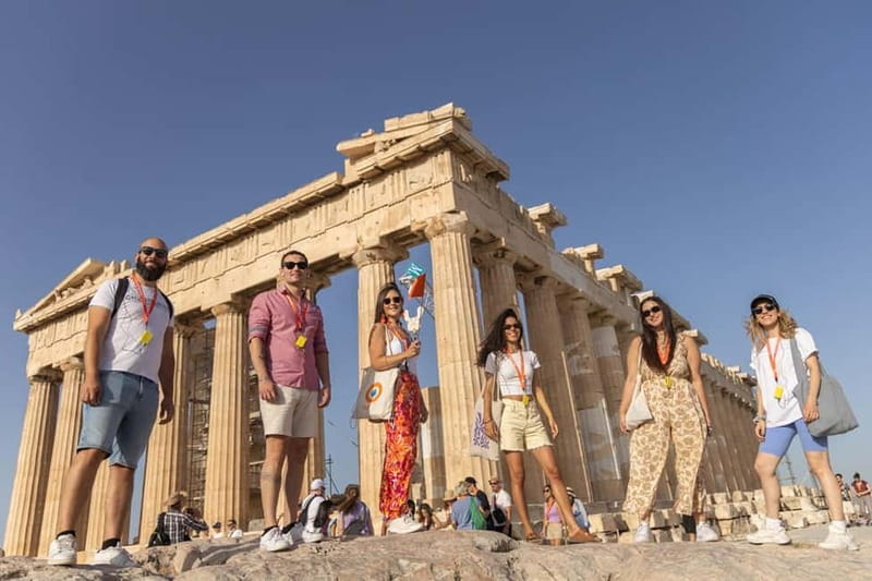 The Acropolis, Parthenon & Acropolis Museum Guided Tour - Propylaea and Temple of Athena Nike, where you get the first real payoff