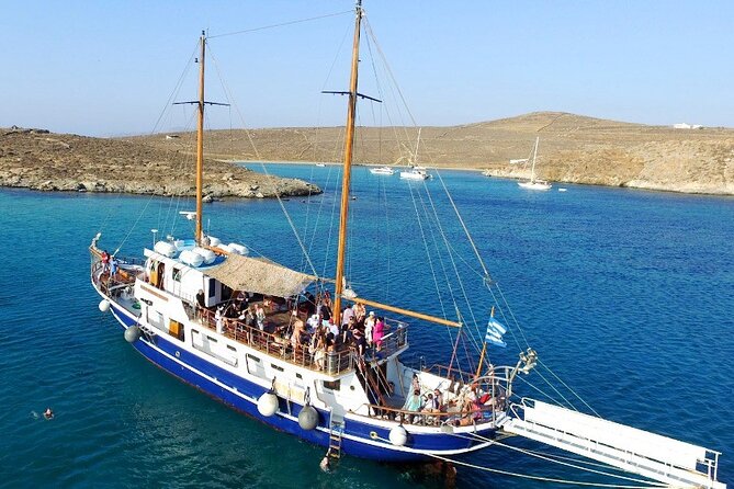 The Authentic Rhenia-Delos Cruise - Greek BBQ Lunch on the Boat: What’s Included and What You Should Expect