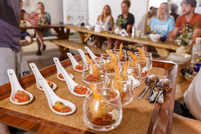The Governor's Olive Mill Tour with Olive Oil Tasting - The Snacks and Pairings: Bread, Feta, Tomatoes, Feta, and More