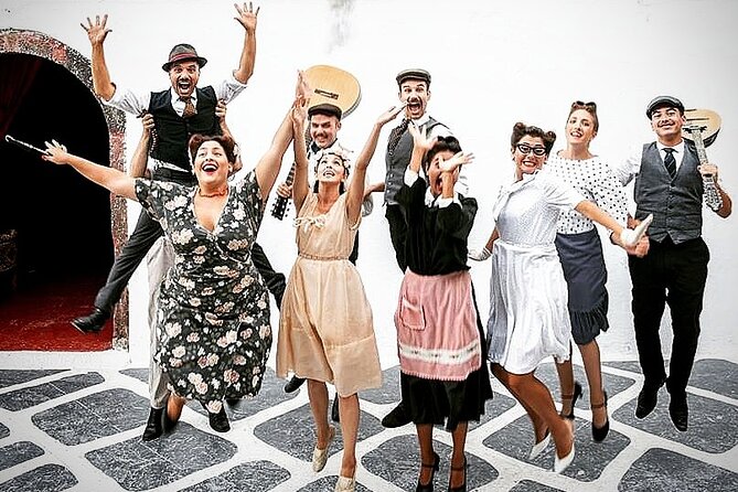 The Greek Wedding Show - Santorini - The White Door Theatro: how the wedding starts