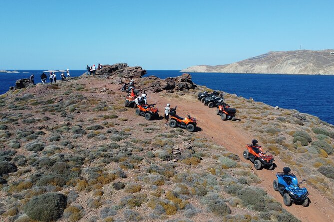THE ORIGINAL Rent an ATV/QUAD 450cc and explore mykonos on wheels - 450cc quad handoff: helmets, third-party insurance, and quick confidence-building