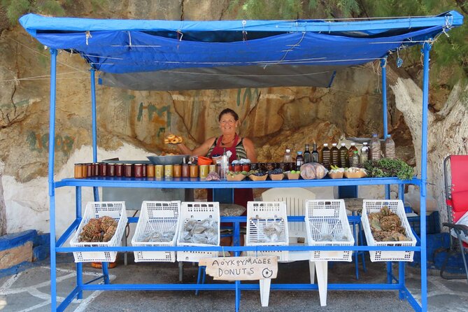 The Santa Maria 3 Island Cruise in the Aegean w/ Free Audio Guide - Stop 4: Vathy in Kalymnos, Town Time, Orange Juice, Honey, and BBQ Lunch