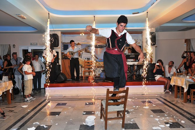 Traditional Greek Night live Music & Dinner Show in Santorini - The Show: Live Music, Folk Dance Moments, and Plate Smashing