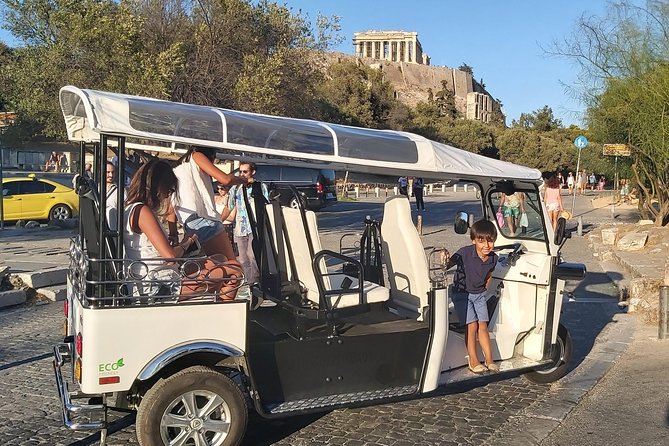 Tuk Tuk Athens Complete City Center Tour - 100% Electric (3 hour) - Comfort and safety in traffic, plus why the guide matters