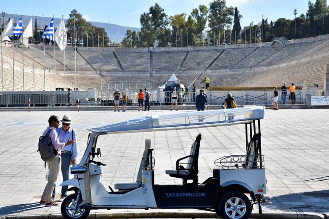 TukTuk Athens Private Evening / Afternoon Complete Tour - City Center & Old Town - Plaka streets, Hadrian’s Library ruins, and a quick Roman Agora stop