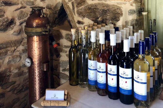 Wine Tasting and Tour in Saint Anna Winery in Naxos - What you’ll taste: multiple wines, different styles, and easy decision-making