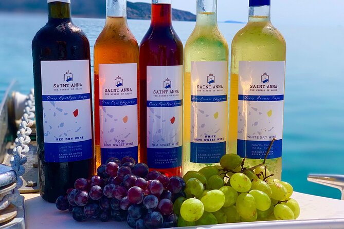 Wine Tasting and Tour in Saint Anna Winery in Naxos - Inside the winery: seeing the wine making process in real time