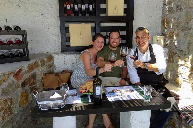 Wine Tasting Tour at a traditional farm in Mykonos - The heart of the tour: tasting four Greek wines in the farm’s wine corner