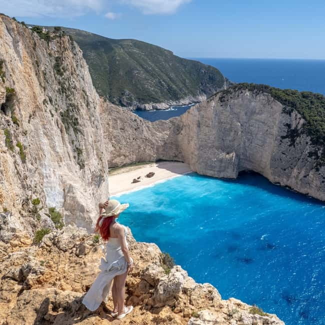 Zakinthos: Shipwreck Beach and Blue Caves Land and Sea Tour - Navagio Shipwreck Area, Above and Below: The Photo Payoff