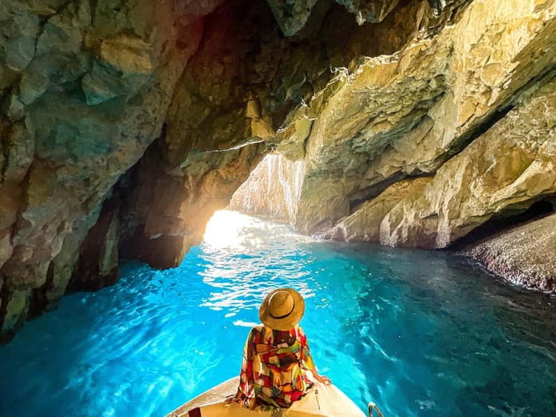 Zakinthos: Shipwreck Beach and Blue Caves Land and Sea Tour - White Beach Swim Time: The “50 Shades” Stop You Can Actually Swim