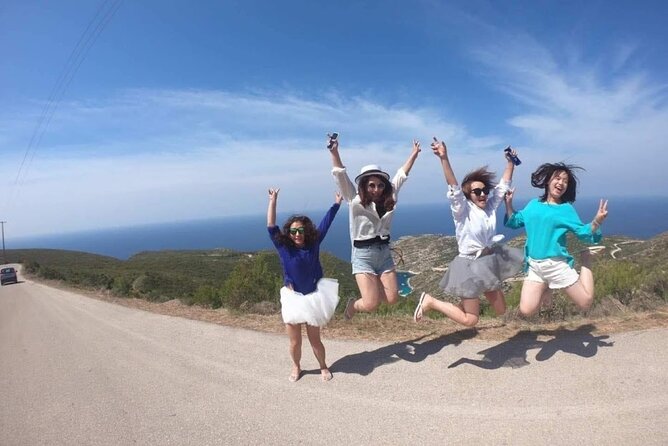 Zakynthos All Day Tour Shipwreck beach, view point-Blue Caves - Old Olive Tree tasting and Therianos Family Farm: the island’s flavors, not just views