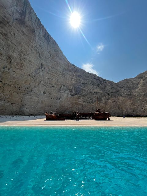 Zakynthos: Glass-Bottom Boat to Navagio, Caves & White Beach - Maravelia Cave: the swim stop that changes the whole day