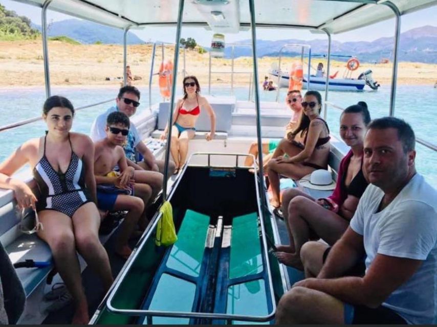Zakynthos: Half-Day Tour to Turtle Island and Keri Caves - Laganas cruise time: glass-bottom views and Caretta turtle spotting