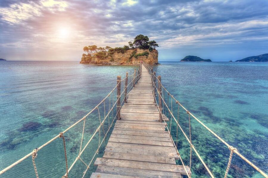 Zakynthos: Marathonisi, Cameo Island and Keri Caves Tour - Pickup and the van ride: where the day really starts