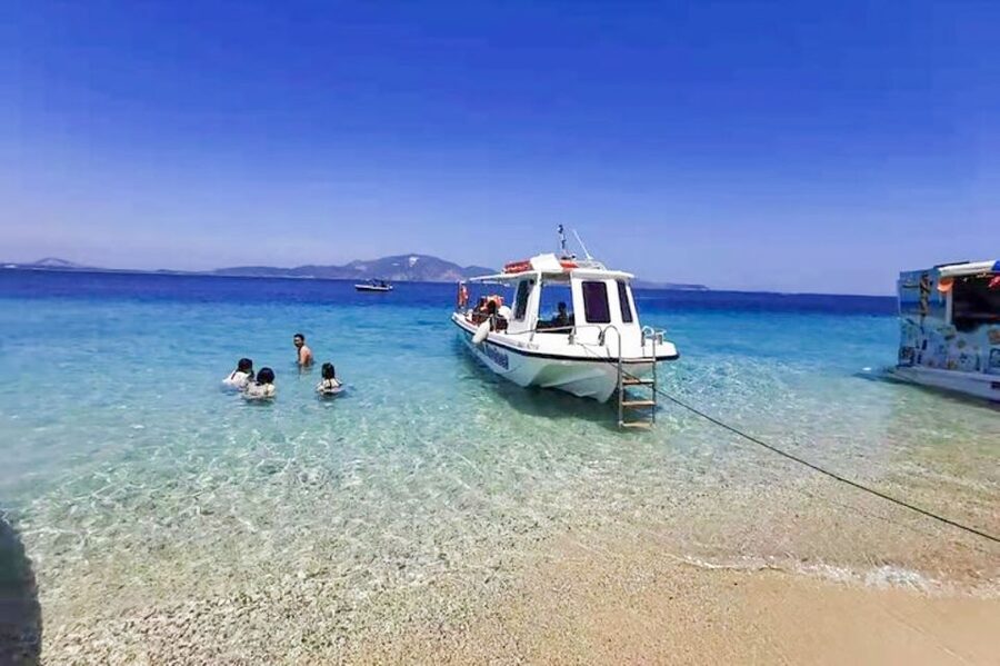 Zakynthos: Marathonisi, Cameo Island and Keri Caves Tour - National Marine Park by glass-bottom boat: turtle spotting that’s built in