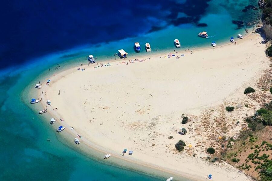 Zakynthos: Marathonisi, Cameo Island and Keri Caves Tour - Marathonisi Island beach time: swim, relax, and snorkel in protected waters