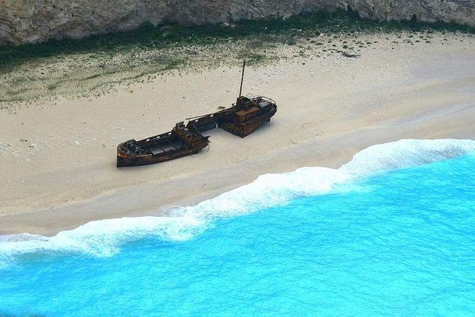 Zakynthos : One day small group tour to Navagio beach Blue Caves & top view - Xigia Beach: the sulfur springs “spa” stop that’s short but memorable