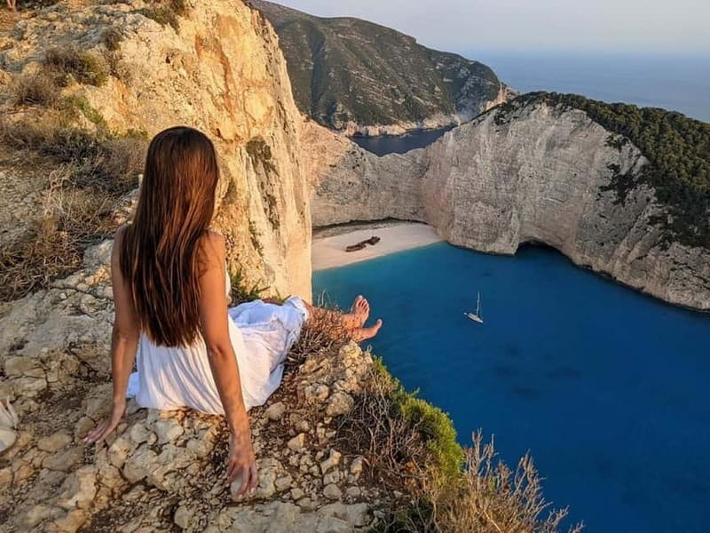 Zakynthos: Shipwreck Beach, Viewpoint, Blue Caves Day Tour - Shipwreck Beach photos without landing: what you will see from the boat