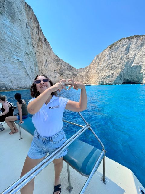 Zakynthos: Shipwreck Beach with Blue Caves Land & Sea Tour - Anafonitria and the Shipwreck boat experience