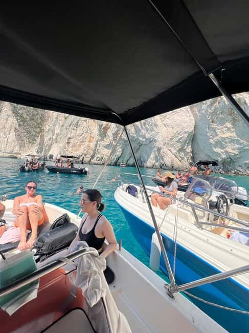 Zakynthos: Turtles, Marathonisi & Keri Caves Speedboat Tour - Swim stop 1 at OASIS, then turtle-shaped caves for close-in pictures