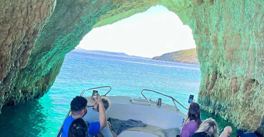Zante: Half-Day Tour to Navagio, Blue Caves & White Beach - Petias Cosmetics and local tastings: why it’s more than souvenir shopping